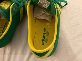 Zapatillas Adidas Verde y Amarillo Talla 38