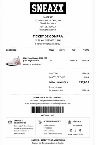 Nike Air Max 270 Bambas Rosa