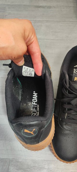 Zapatillas Puma Negras y Marrones