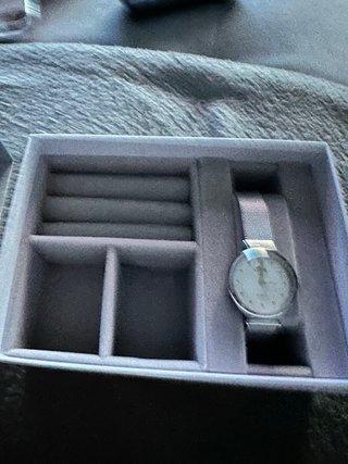 Reloj Lotus Plata y Blanco mujer