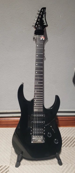Guitarra Eléctrica + FUNDA Washburn WR120