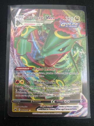 Carta Pokémon Rayquaza VMAX 102/159