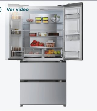 Nevera Americana Cecotec 506L