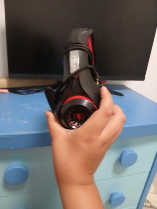 Auriculares Gaming Negros y Rojos