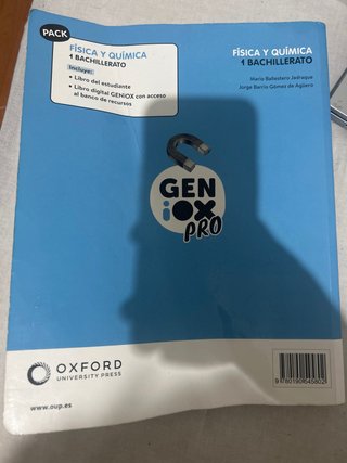 Física y Química 1 Bachillerato