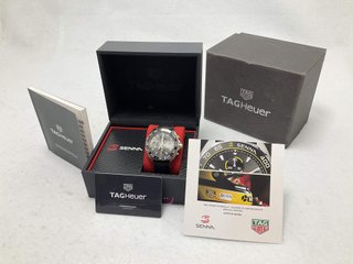 reloj pulsera caballero tag heuer senna special edition