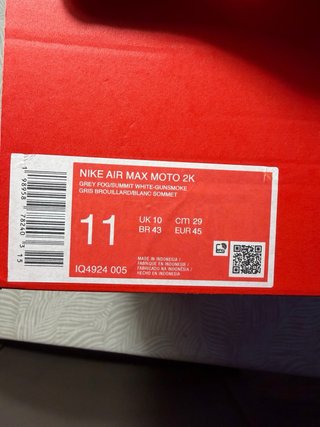 Nike Air Max Moto K2 Talla 45 Nuevas