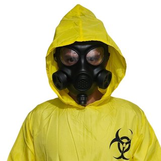 Disfraz Químico Breaking Bad Amarillo Talla S/M