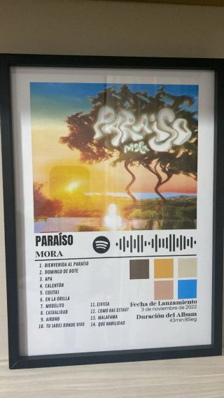 Cuadro Paraíso de Mora