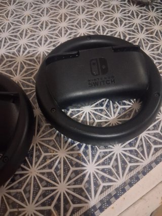 Volante Nintendo Switch Negro