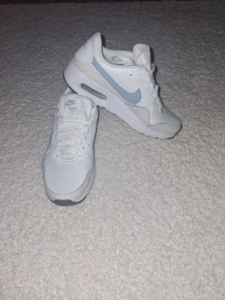 Nike Air Max Deportivas Blancas y Azules