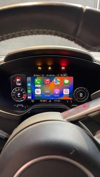 Audi TT activación CarPlay Android Auto y Sport