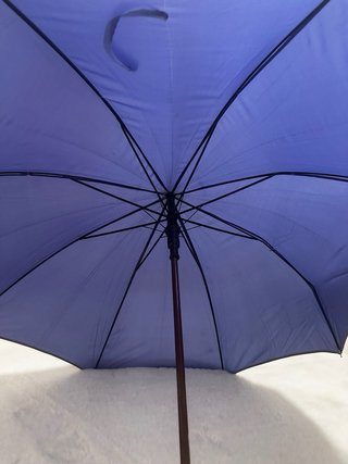 Paraguas morado elegante