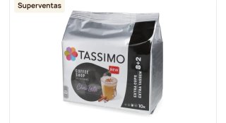Cafetera Bosch Tassimo finesse  + 10 cápsulas
