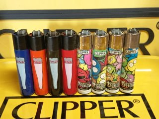 Lote 7 accendini Clipper Graffiti Beasts