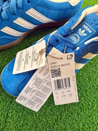 Adidas Gazelle Indoor Azul Nuevas Talla 42,5