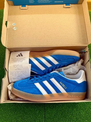 Adidas Gazelle Indoor Azul Nuevas Talla 42,5