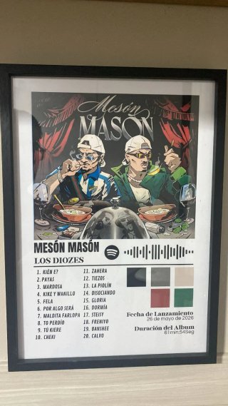 Cuadro Mesón Mason Los Diozes