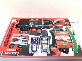 kit pista y coches slot scalextric c3 dtm