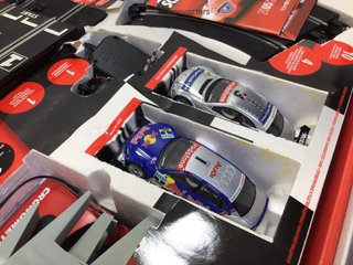 kit pista y coches slot scalextric c3 dtm