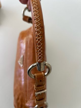 Borsa Prada Marrone in Pelle