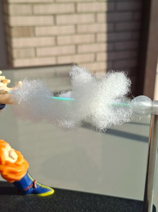 Lámpara Goku Super Saiyan Kamehameha