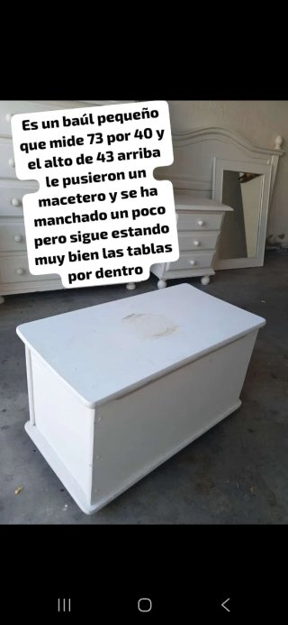 Muebles de dormitorio madera blanca