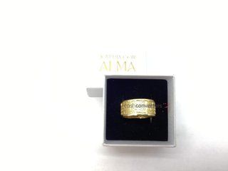 anillo oro 18k t. 27 (21,33 mm)