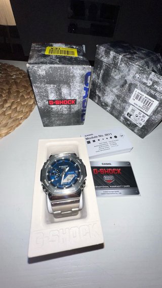 Casio G-Shock GM-2100D-2B Reloj Analógico-Digital