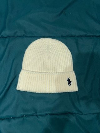 Gorro Polo Ralph Lauren Crema