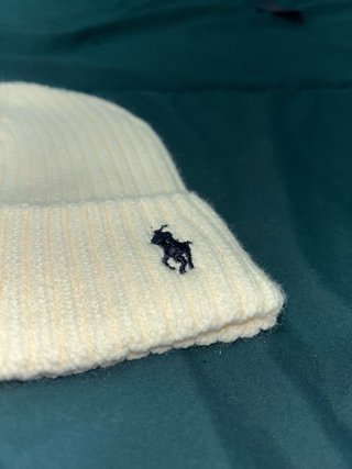 Gorro Polo Ralph Lauren Crema