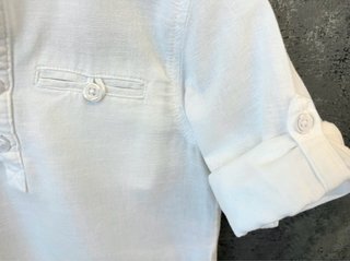 Camicia bianca Name It/Camisa blanca de niño 2Y