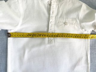 Camicia bianca Name It/Camisa blanca de niño 2Y
