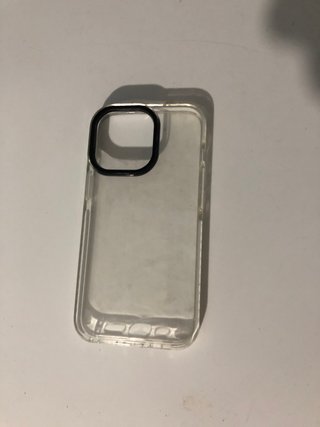 Custodia iPhone 13 Pro Trasparente Nera