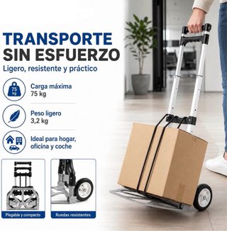 ¡REBAJA! Carretilla plegable Precintada