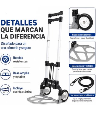 ¡REBAJA! Carretilla plegable Precintada