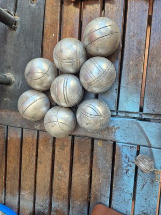 Palline da bocce vintage 1980