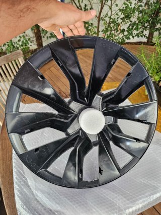 4 Tampões Jantes Tesla Model 3 Highland 19 Silver