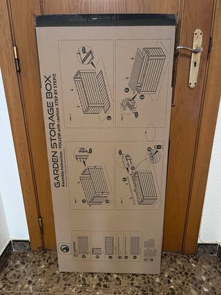 ¡PROMO! Arcón de almacenamiento ext 280L Nuevo