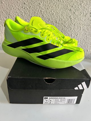 Zapatillas Adidas adizero evo sl Verde/Negro