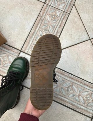 Dr. Martens 1460 Green Vert Milled Smooth