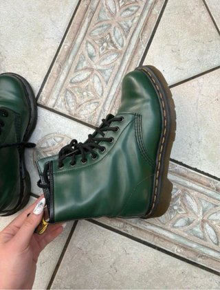 Dr. Martens 1460 Green Vert Milled Smooth