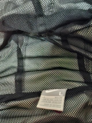Chaqueta Nike fina chico negra/gris