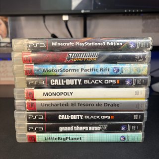 Lote 9 juegos PS3