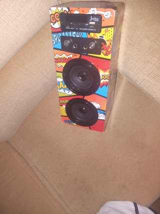 Altavoces Bluetooth Estilo Cómic