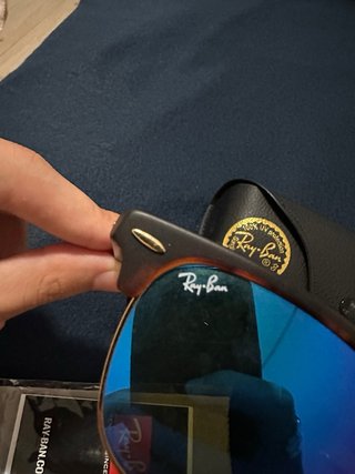 Gafas de sol Ray-Ban Clubmaster azules
