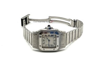 reloj alta gama señora cartier santos galbée 1565