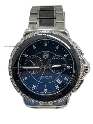 reloj pulsera premium caballero tag heuer formula 1 diamantes cah1212