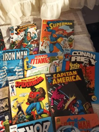 Lote cómic Marvel antiguos