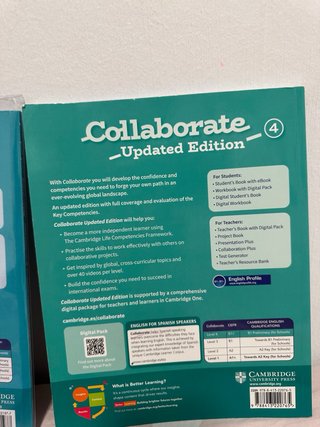 Libro inglés Collaborate 4 ESO